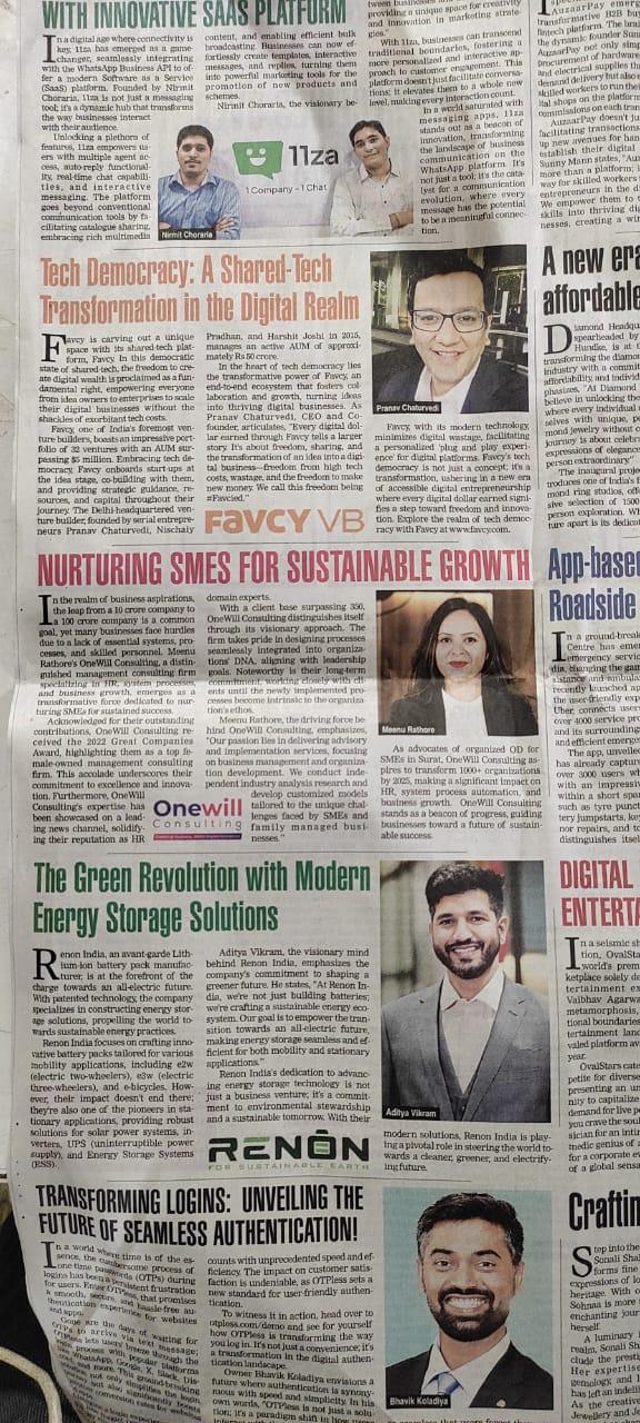 FEATURED AT TIMES OF INDIA